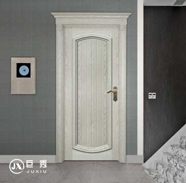 重庆巨秀木门：白色卧室木门