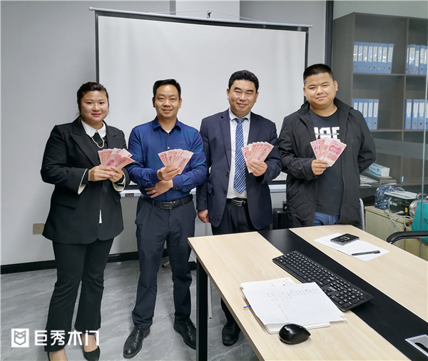 斗志昂扬勤劳有报丨重庆巨秀木门销售部4月PK赛成绩出炉